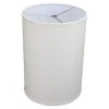 12 in. Top Diameter x 12 in. Bottom Diameter x 14 in. H Drum Burlap Off White Lamp Shade by FenchelShades.com -AMAX LIGHTING Shop nickel fenchelshades com lamp shades 12 12 14 w b off 64 1000