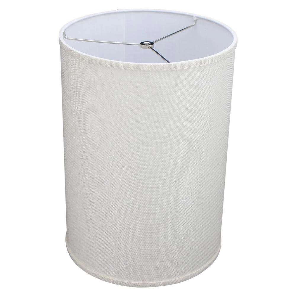 12 in. Top Diameter x 12 in. Bottom Diameter x 14 in. H Drum Burlap Off White Lamp Shade by FenchelShades.com 3 12 in. Top Diameter x 12 in. Bottom Diameter x 14 in. H Drum Burlap Off White Lamp Shade by FenchelShades.com