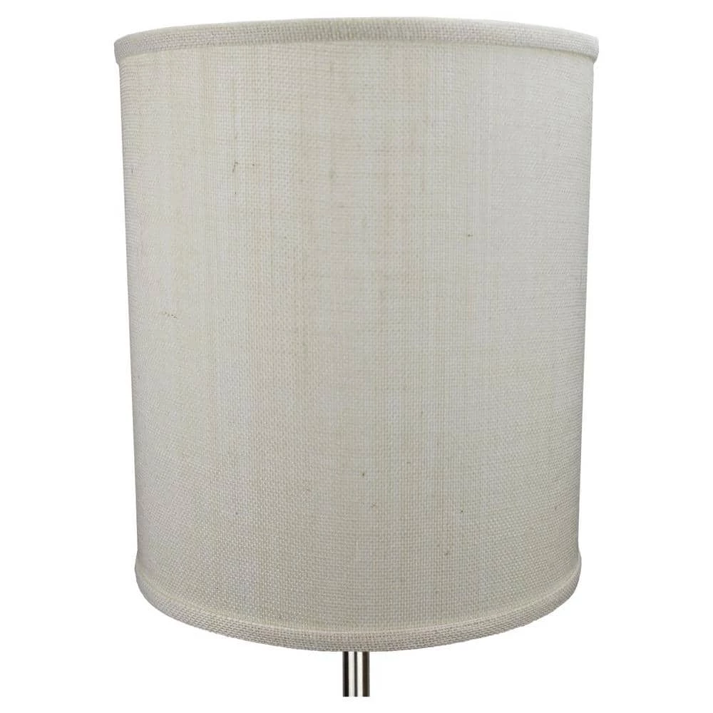 12 in. Top Diameter x 12 in. Bottom Diameter x 14 in. H Drum Burlap Off White Lamp Shade by FenchelShades.com 4 12 in. Top Diameter x 12 in. Bottom Diameter x 14 in. H Drum Burlap Off White Lamp Shade by FenchelShades.com - Image 2