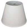 11 in. Top Diameter x 18 in. Bottom Diameter x 13 in. Slant Linen Cream Empire Lamp Shade by FenchelShades.com -AMAX LIGHTING Shop off white brass fenchelshades com lamp shades 11 18 13 wbr l cre 64 1000