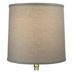 12 in. Top Diameter x 13 in. Bottom Diameter x 12 in. Slant Designer Linen Natural Empire Lamp Shade by FenchelShades.com 9 12 in. Top Diameter x 13 in. Bottom Diameter x 12 in. Slant Designer Linen Natural Empire Lamp Shade by FenchelShades.com -AMAX LIGHTING Shop off white brass fenchelshades com lamp shades 12 13 12 wbr dl nat 4f 1000