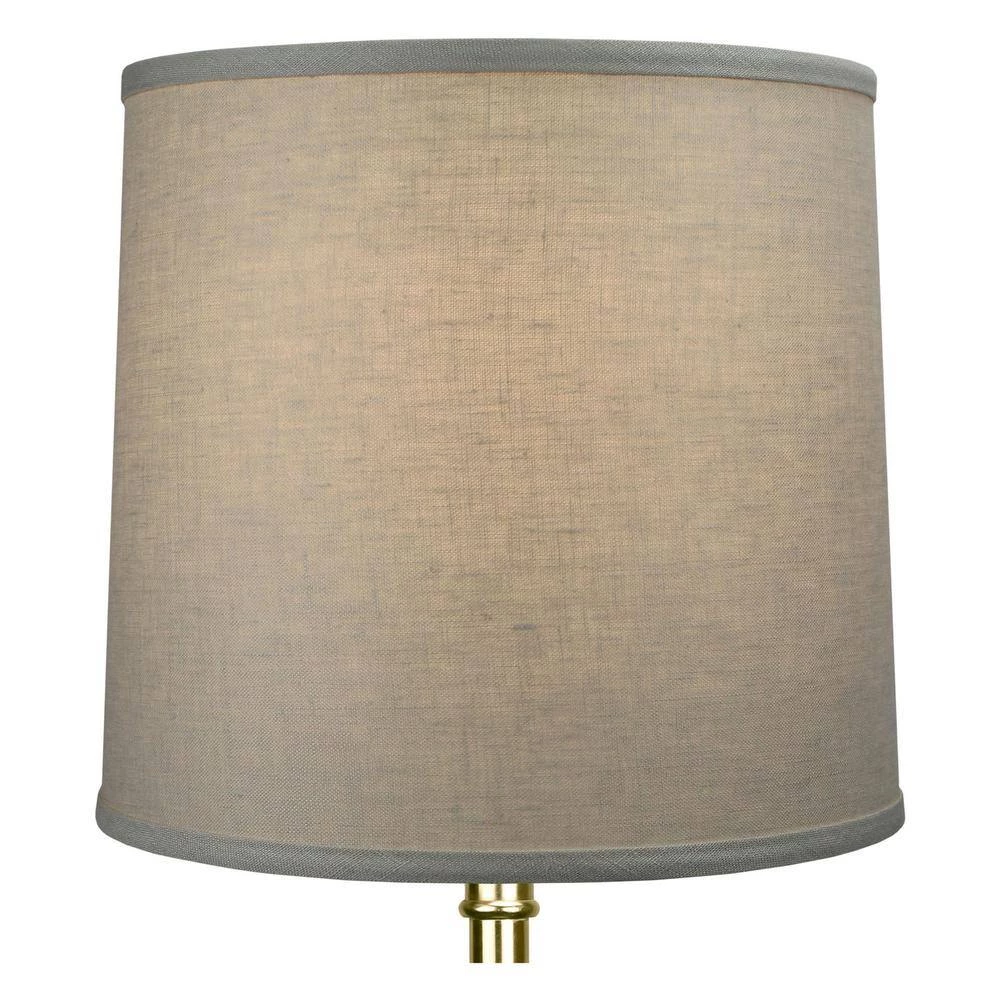 12 in. Top Diameter x 13 in. Bottom Diameter x 12 in. Slant Designer Linen Natural Empire Lamp Shade by FenchelShades.com 5 12 in. Top Diameter x 13 in. Bottom Diameter x 12 in. Slant Designer Linen Natural Empire Lamp Shade by FenchelShades.com - Image 3