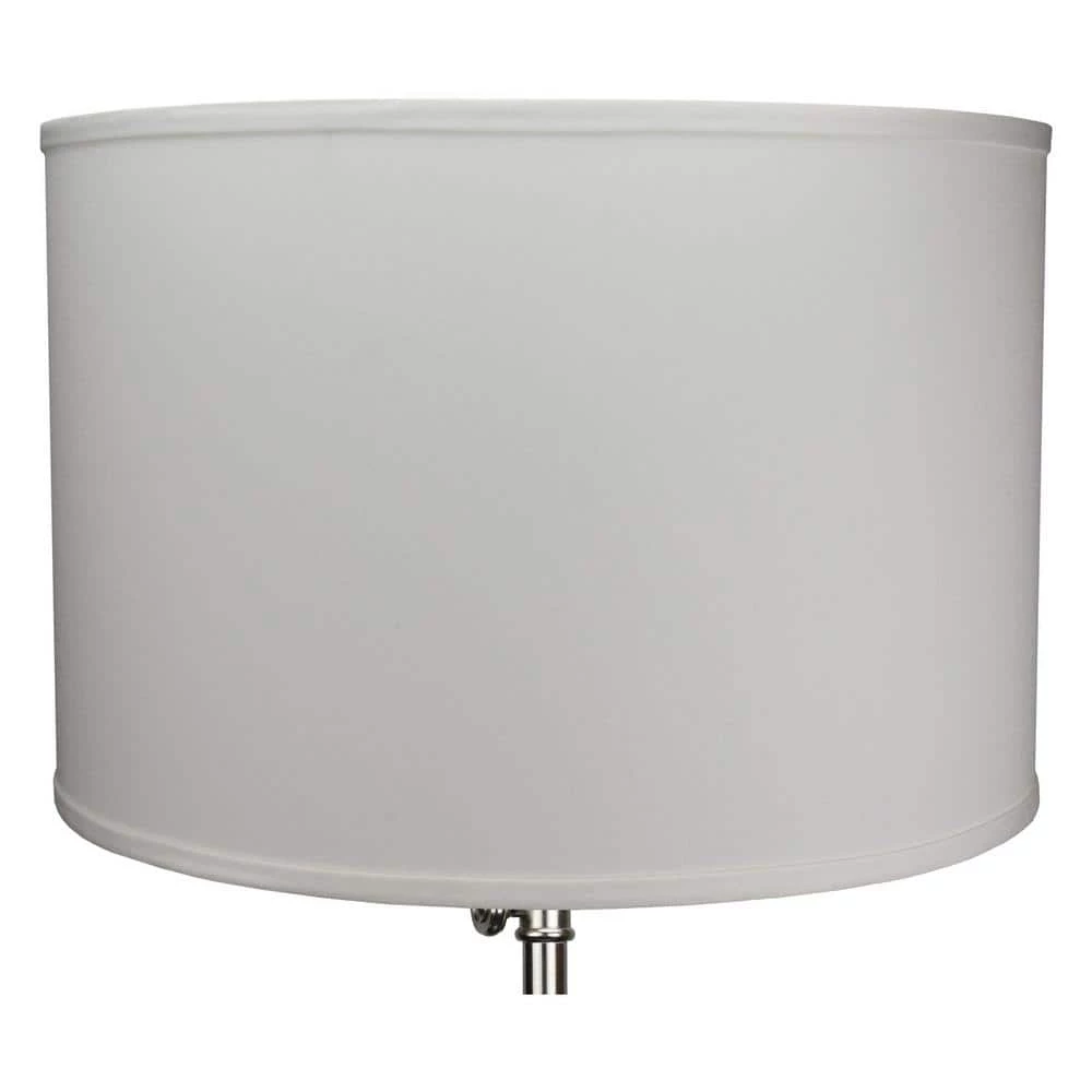 18 in. Top Diameter x 18 in. Bottom Diameter x 12 in. H Linen Cream Drum Lamp Shade by FenchelShades.com 4 18 in. Top Diameter x 18 in. Bottom Diameter x 12 in. H Linen Cream Drum Lamp Shade by FenchelShades.com - Image 2