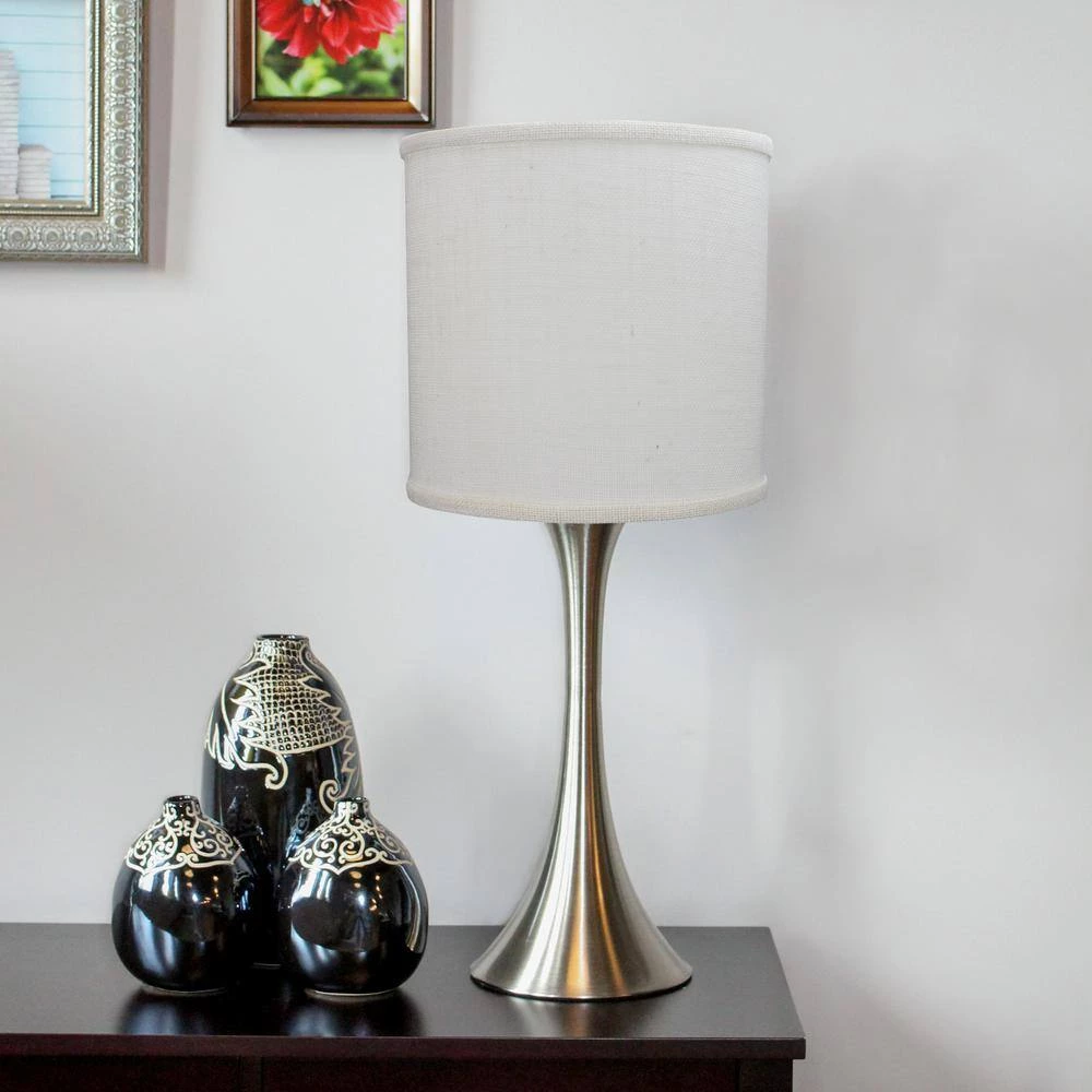 10 in. Top Diameter x 10 in. H x 10 in. Bottom Diameter Burlap Off White Drum Lamp Shade by FenchelShades.com 8 10 in. Top Diameter x 10 in. H x 10 in. Bottom Diameter Burlap Off White Drum Lamp Shade by FenchelShades.com - Image 6