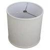 10 in. Top Diameter x 10 in. H x 10 in. Bottom Diameter Burlap Off White Drum Lamp Shade by FenchelShades.com -AMAX LIGHTING Shop off white nickel fenchelshades com lamp shades 10 10 10 w b off 64 1000