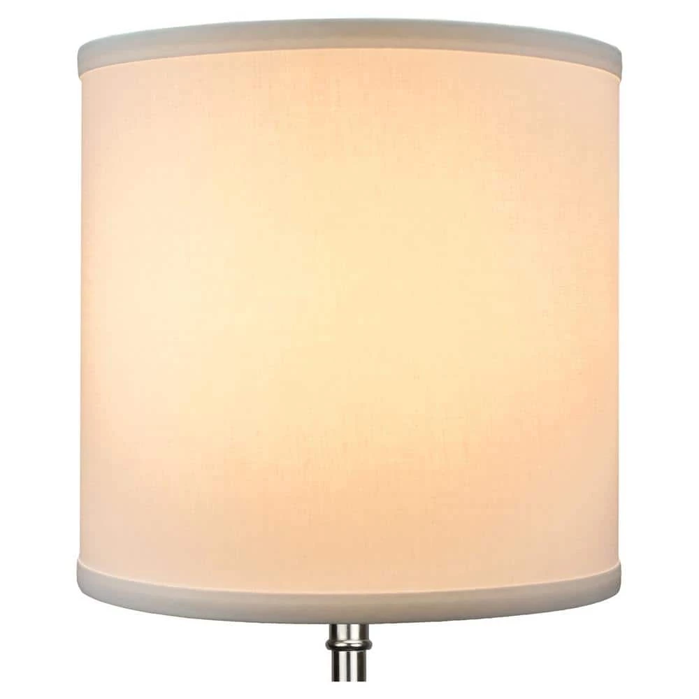 10 in. Top Diameter x 10 in. H x 10 in. Bottom Diameter Linen Cream Drum Lamp Shade by FenchelShades.com 5 10 in. Top Diameter x 10 in. H x 10 in. Bottom Diameter Linen Cream Drum Lamp Shade by FenchelShades.com - Image 3