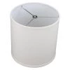 10 in. Top Diameter x 10 in. H x 10 in. Bottom Diameter Linen Cream Drum Lamp Shade by FenchelShades.com