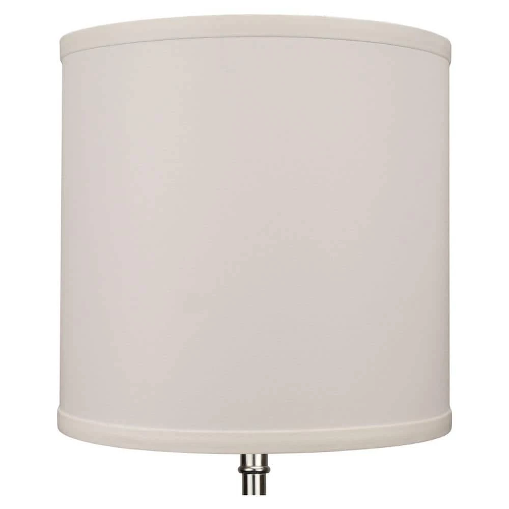 10 in. Top Diameter x 10 in. H x 10 in. Bottom Diameter Linen Cream Drum Lamp Shade by FenchelShades.com 4 10 in. Top Diameter x 10 in. H x 10 in. Bottom Diameter Linen Cream Drum Lamp Shade by FenchelShades.com - Image 2
