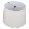 12 in. Top Diameter x 14 in. Bottom Diameter x 10 in. Linen Ivory Slant Empire Lamp Shade by FenchelShades.com
