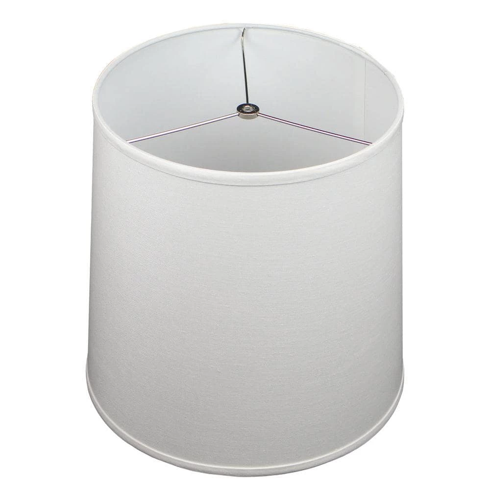 Fenchel Shades 13 in. Top Diameter x 15 in. Bottom Diameter x 15 in. Slant Empire Lamp Shade - Designer Linen Off White by FenchelShades.com 3 Fenchel Shades 13 in. Top Diameter x 15 in. Bottom Diameter x 15 in. Slant Empire Lamp Shade - Designer Linen Off White by FenchelShades.com
