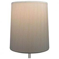 Fenchel Shades 13 in. Top Diameter x 15 in. Bottom Diameter x 17 in. Slant, Pleated Mushroom Cream Empire Lamp Shade by FenchelShades.com 9 Fenchel Shades 13 in. Top Diameter x 15 in. Bottom Diameter x 17 in. Slant, Pleated Mushroom Cream Empire Lamp Shade by FenchelShades.com -AMAX LIGHTING Shop off white nickel fenchelshades com lamp shades 13 15 17 w pm cre df 4f 1000