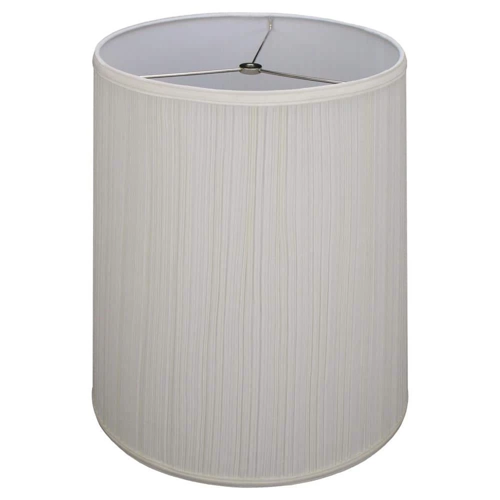 Fenchel Shades 13 in. Top Diameter x 15 in. Bottom Diameter x 17 in. Slant, Pleated Mushroom Cream Empire Lamp Shade by FenchelShades.com 3 Fenchel Shades 13 in. Top Diameter x 15 in. Bottom Diameter x 17 in. Slant, Pleated Mushroom Cream Empire Lamp Shade by FenchelShades.com