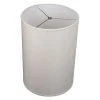 14 in. Top Diameter x 14 in. Bottom Diameter x 20 in. Height Linen Ivory Drum Lamp Shade by FenchelShades.com -AMAX LIGHTING Shop off white nickel fenchelshades com lamp shades 14 14 20 w l ivo 64 1000