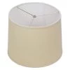 14 in. Top Diameter x 16 in. Bottom Diameter x 12 in. Slant Designer Linen Natural Empire Lamp Shade by FenchelShades.com -AMAX LIGHTING Shop off white nickel fenchelshades com lamp shades 14 16 12 w dl nat 64 1000
