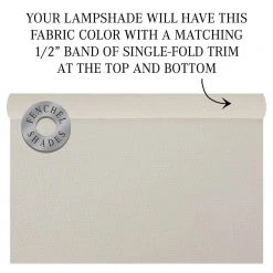 Fenchel Shades 18 in. Top Diameter x 18 in. Bottom Diameter x 12 in. Height Drum Lamp Shade - Linen Ivory by FenchelShades.com 11 Fenchel Shades 18 in. Top Diameter x 18 in. Bottom Diameter x 12 in. Height Drum Lamp Shade - Linen Ivory by FenchelShades.com -AMAX LIGHTING Shop off white nickel fenchelshades com lamp shades 18 18 12 w l ivo 44 1000