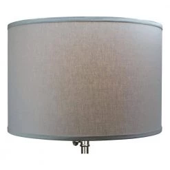 Fenchel Shades 18 in. Top Diameter x 18 in. Bottom Diameter x 12 in. Height Drum Lamp Shade - Linen Ivory by FenchelShades.com 9 Fenchel Shades 18 in. Top Diameter x 18 in. Bottom Diameter x 12 in. Height Drum Lamp Shade - Linen Ivory by FenchelShades.com -AMAX LIGHTING Shop off white nickel fenchelshades com lamp shades 18 18 12 w l ivo 4f 1000