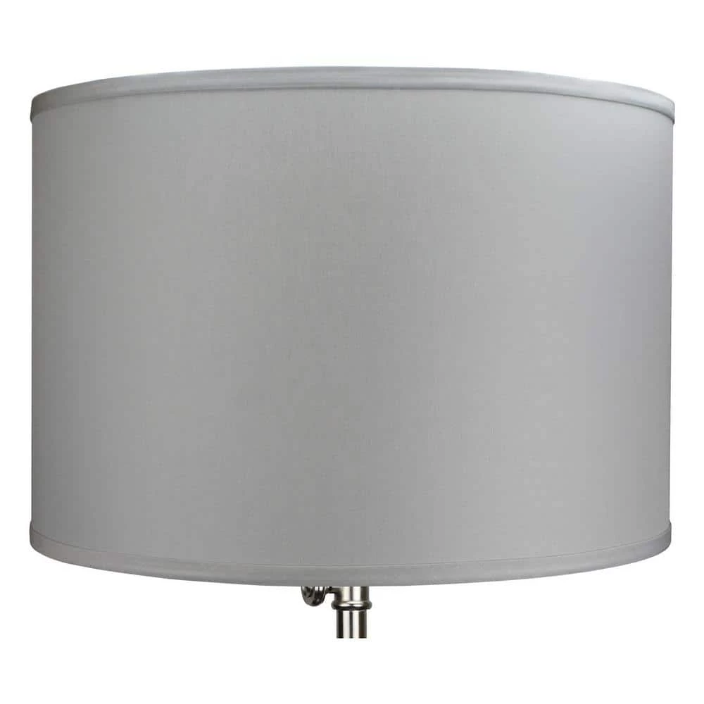 Fenchel Shades 18 in. Top Diameter x 18 in. Bottom Diameter x 12 in. Height Drum Lamp Shade - Linen Ivory by FenchelShades.com 4 Fenchel Shades 18 in. Top Diameter x 18 in. Bottom Diameter x 12 in. Height Drum Lamp Shade - Linen Ivory by FenchelShades.com - Image 2