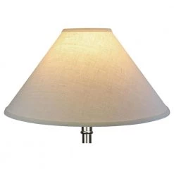 18 in. W x 9 in. H Off White/Nickel Hardware Coolie Lamp Shade by FenchelShades.com -AMAX LIGHTING Shop off white nickel fenchelshades com lamp shades 5 18 11 w dl off 4f 1000