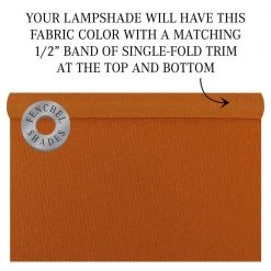 Fenchel Shades 13 in. Top Diameter x 15 in. Bottom Diameter x 15 in. Slant, Empire Lamp Shade - Linen Cedar by FenchelShades.com -AMAX LIGHTING Shop orange nickel fenchelshades com lamp shades 13 15 15 w l ced 44 1000