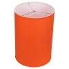 14 in. Top Diameter x 14 in. Bottom Diameter x 20 in. Height Linen Carrot Drum Lamp Shade by FenchelShades.com