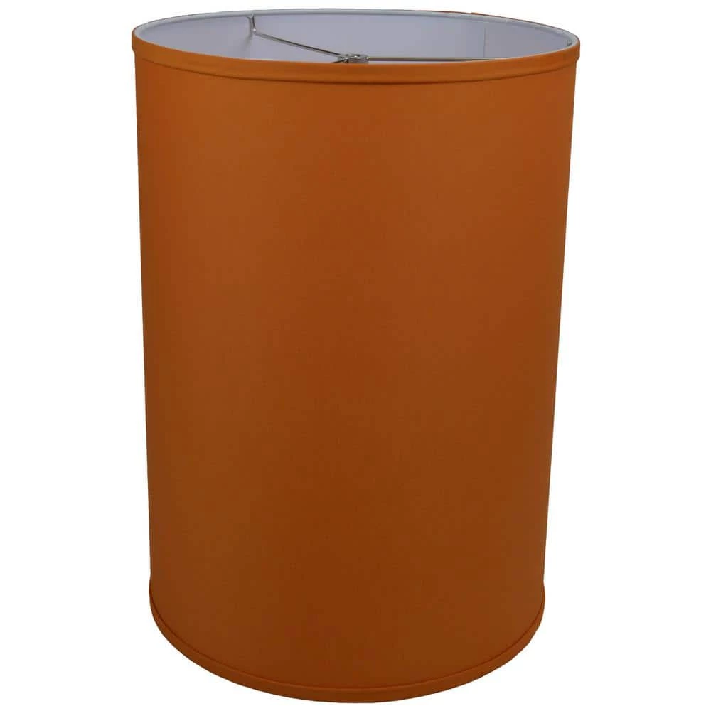 14 in. Top Diameter x 14 in. Bottom Diameter x 20 in. Height Linen Cedar Drum Lamp Shade by FenchelShades.com 3 14 in. Top Diameter x 14 in. Bottom Diameter x 20 in. Height Linen Cedar Drum Lamp Shade by FenchelShades.com