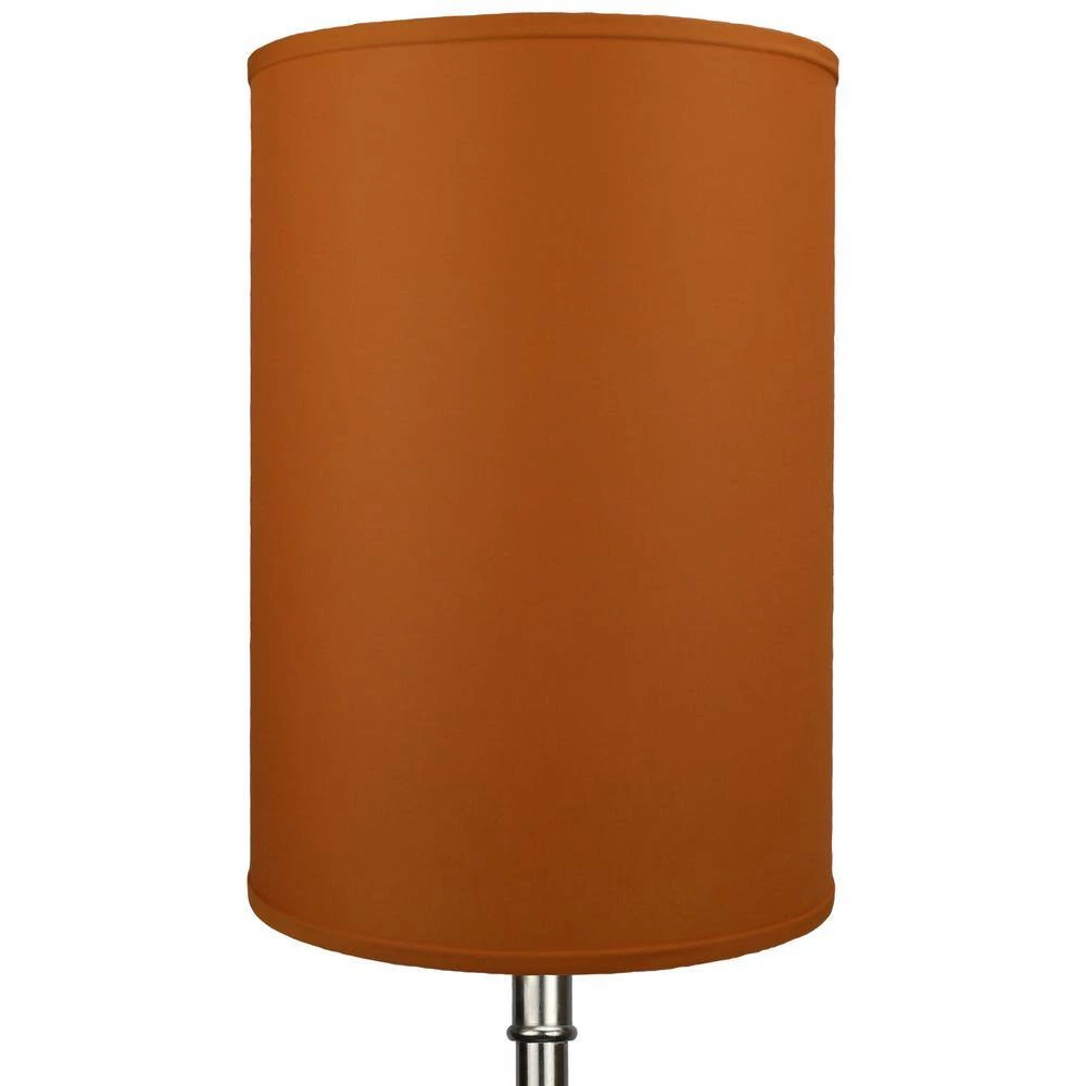 14 in. Top Diameter x 14 in. Bottom Diameter x 20 in. Height Linen Cedar Drum Lamp Shade by FenchelShades.com 4 14 in. Top Diameter x 14 in. Bottom Diameter x 20 in. Height Linen Cedar Drum Lamp Shade by FenchelShades.com - Image 2