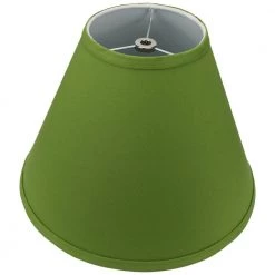 Fenchel Shades 12 in. Width x 8.25 in. Height Peridot/Nickel Finish Empire Lamp Shade by FenchelShades.com