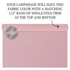 10 in. Top Diameter x 10 in. H x 10 in. Bottom Diameter Linen Peony Drum Lamp Shade by FenchelShades.com 12 10 in. Top Diameter x 10 in. H x 10 in. Bottom Diameter Linen Peony Drum Lamp Shade by FenchelShades.com -AMAX LIGHTING Shop pink nickel fenchelshades com lamp shades 10 10 10 w l peo 44 1000