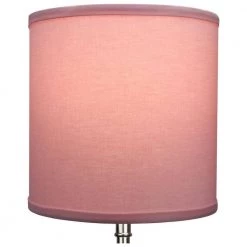 10 in. Top Diameter x 10 in. H x 10 in. Bottom Diameter Linen Peony Drum Lamp Shade by FenchelShades.com 10 10 in. Top Diameter x 10 in. H x 10 in. Bottom Diameter Linen Peony Drum Lamp Shade by FenchelShades.com -AMAX LIGHTING Shop pink nickel fenchelshades com lamp shades 10 10 10 w l peo 4f 1000