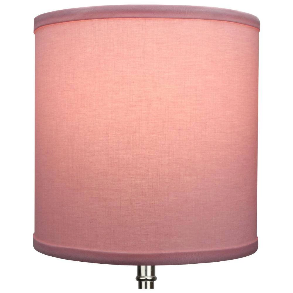 10 in. Top Diameter x 10 in. H x 10 in. Bottom Diameter Linen Peony Drum Lamp Shade by FenchelShades.com 5 10 in. Top Diameter x 10 in. H x 10 in. Bottom Diameter Linen Peony Drum Lamp Shade by FenchelShades.com - Image 3