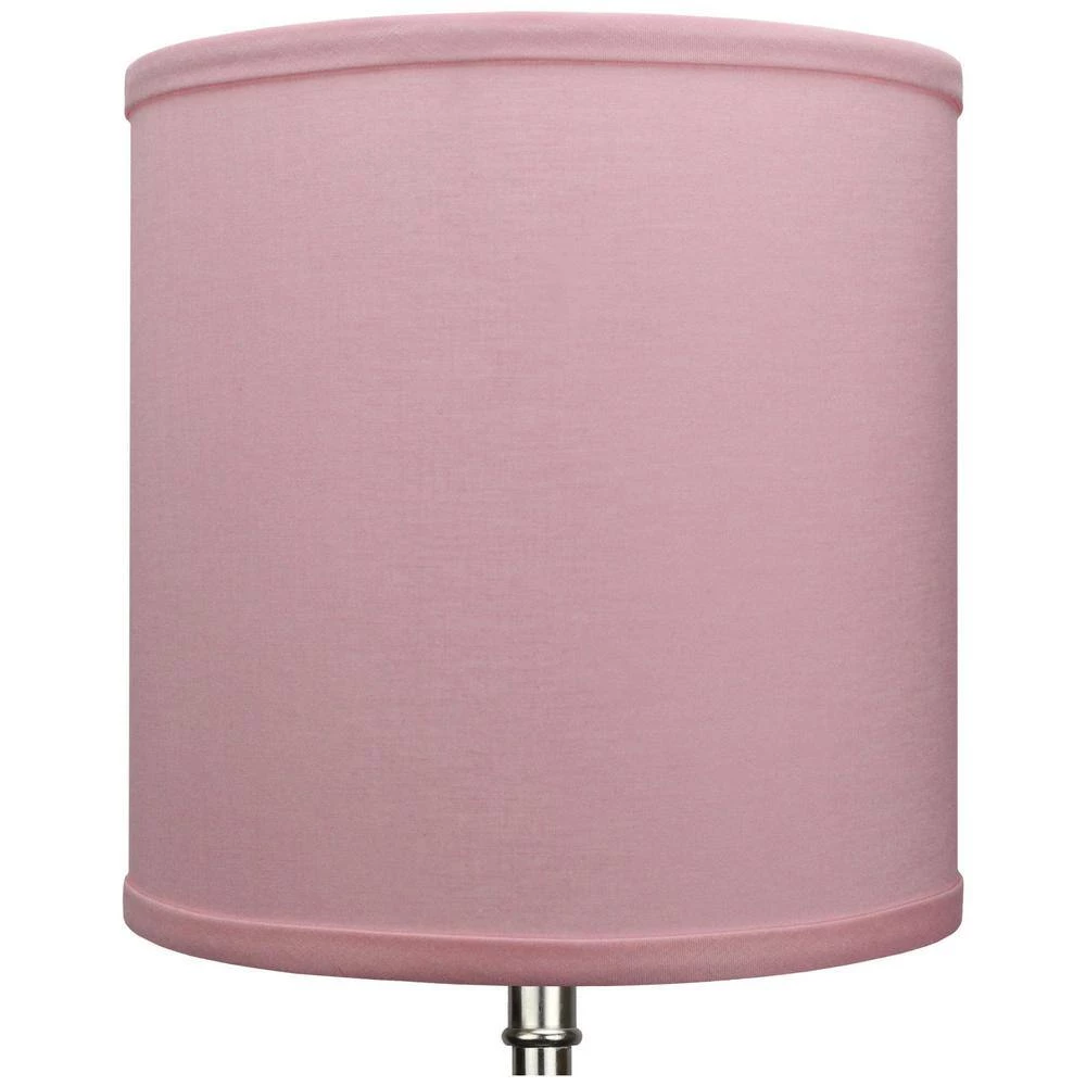 10 in. Top Diameter x 10 in. H x 10 in. Bottom Diameter Linen Peony Drum Lamp Shade by FenchelShades.com 4 10 in. Top Diameter x 10 in. H x 10 in. Bottom Diameter Linen Peony Drum Lamp Shade by FenchelShades.com - Image 2