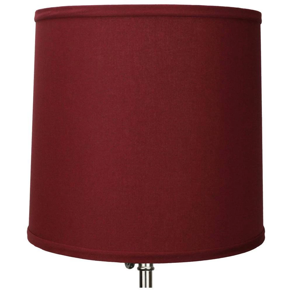 12 in. Top Diameter x 13 in. Bottom Diameter x 12 in. Slant Linen Brick Empire Lamp Shade by FenchelShades.com 4 12 in. Top Diameter x 13 in. Bottom Diameter x 12 in. Slant Linen Brick Empire Lamp Shade by FenchelShades.com - Image 2