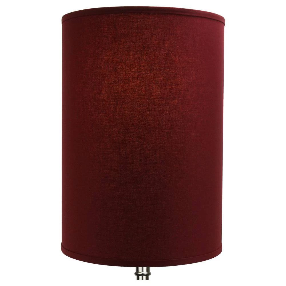 14 in. Top Diameter x 14 in. Bottom Diameter x 20 in. Height Linen Brick Drum Lamp Shade by FenchelShades.com 5 14 in. Top Diameter x 14 in. Bottom Diameter x 20 in. Height Linen Brick Drum Lamp Shade by FenchelShades.com - Image 3
