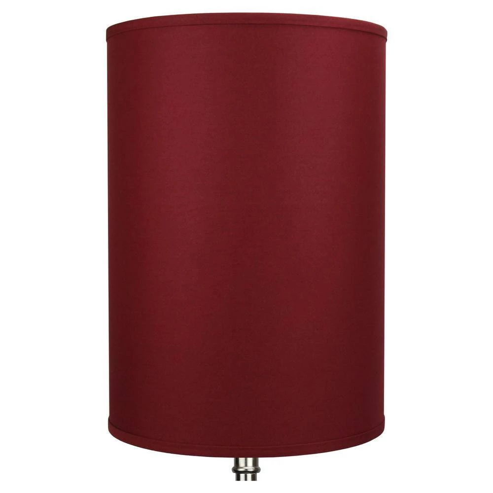 14 in. Top Diameter x 14 in. Bottom Diameter x 20 in. Height Linen Brick Drum Lamp Shade by FenchelShades.com 4 14 in. Top Diameter x 14 in. Bottom Diameter x 20 in. Height Linen Brick Drum Lamp Shade by FenchelShades.com - Image 2