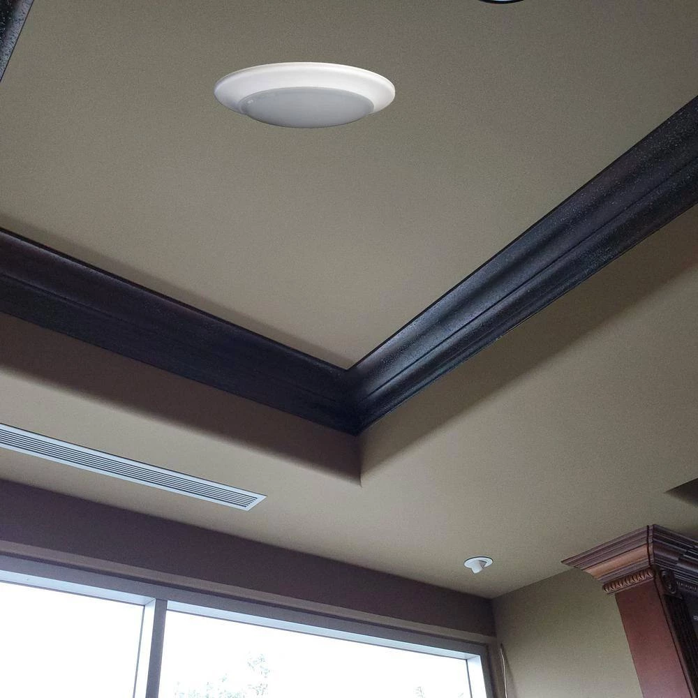 6 in. 120-Volt White Surface LED Mounted Battery Backup Light by AMAX LIGHTING 4 6 in. 120-Volt White Surface LED Mounted Battery Backup Light by AMAX LIGHTING - Image 2