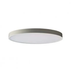 Convex 7 in. 1-Light White LED Flush Mount by AMAX LIGHTING