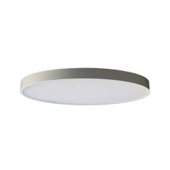 Convex 9 in. 1-Light White LED Flush Mount by AMAX LIGHTING