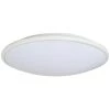Euro Style 13 in. 1-Light White Flush Mount Fixture 4100K by AMAX LIGHTING 1 Euro Style 13 in. 1-Light White Flush Mount Fixture 4100K by AMAX LIGHTING -AMAX LIGHTING Shop white amax lighting flush mount lights rl m001c1 wht 64 1000