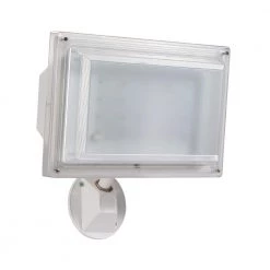 FL55 White Outdoor Integrated LED Wall Pack Light by AMAX LIGHTING
