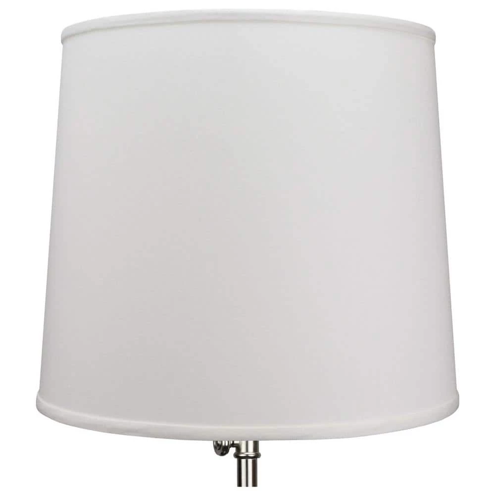 14 in. Top Diameter x 16 in. Bottom Diameter x 14 in. Slant Linen White Empire Lamp Shade by FenchelShades.com 4 14 in. Top Diameter x 16 in. Bottom Diameter x 14 in. Slant Linen White Empire Lamp Shade by FenchelShades.com - Image 2