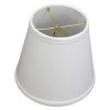 Fenchel Shades 5 in. Top Diameter x 8 in. Bottom Diameter x 7 in. Slant Empire Lamp Shade - Linen White by FenchelShades.com -AMAX LIGHTING Shop white brass fenchelshades com lamp shades 5 8 7 bdbr l whi 64 1000