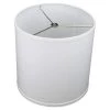 10.5 in. Top Diameter x 10.5 in. Bottom Diameter x 10.5 in. H Linen White Drum Lamp Shade by FenchelShades.com -AMAX LIGHTING Shop white nickel fenchelshades com lamp shades 10 5 10 5 10 5 w l whi 64 1000