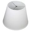 11 in. Top Diameter x 17 in. Bottom Diameter x 13 in. Slant Linen White Empire Lamp Shade by FenchelShades.com 2 11 in. Top Diameter x 17 in. Bottom Diameter x 13 in. Slant Linen White Empire Lamp Shade by FenchelShades.com -AMAX LIGHTING Shop white nickel fenchelshades com lamp shades 11 17 13 w l whi 64 1000