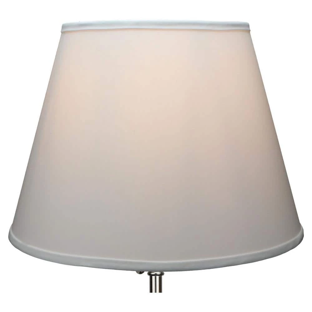 11 in. Top Diameter x 18 in. Bottom Diameter x 13 in. Slant Linen White Empire Lamp Shade by FenchelShades.com 5 11 in. Top Diameter x 18 in. Bottom Diameter x 13 in. Slant Linen White Empire Lamp Shade by FenchelShades.com - Image 3