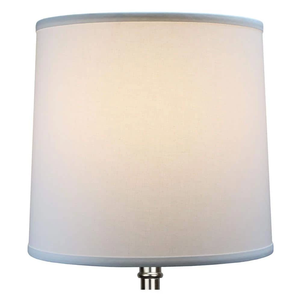 12 in. Top Diameter x 13 in. Bottom Diameter x 12 in. Linen White Slant Empire Lamp Shade by FenchelShades.com 5 12 in. Top Diameter x 13 in. Bottom Diameter x 12 in. Linen White Slant Empire Lamp Shade by FenchelShades.com - Image 3