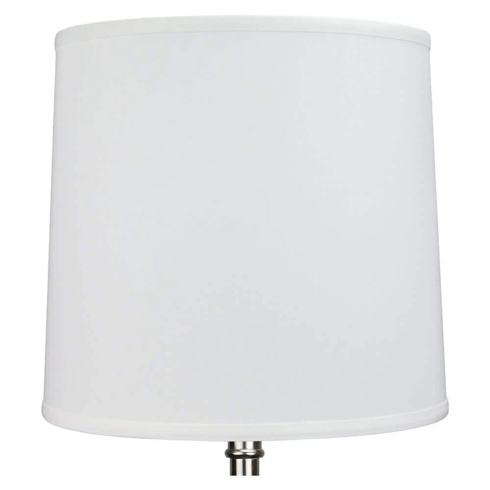 12 in. Top Diameter x 13 in. Bottom Diameter x 12 in. Linen White Slant Empire Lamp Shade by FenchelShades.com 4 12 in. Top Diameter x 13 in. Bottom Diameter x 12 in. Linen White Slant Empire Lamp Shade by FenchelShades.com - Image 2