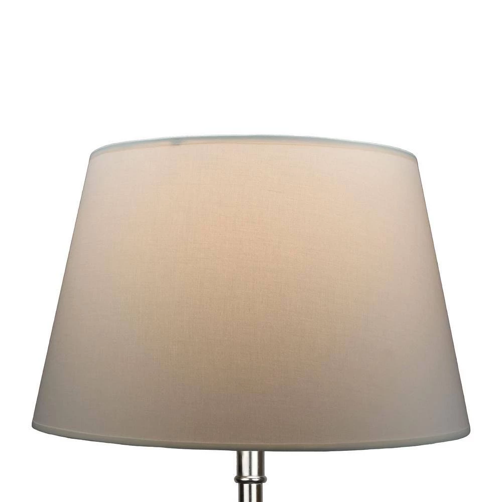 12 in. Top Diameter x 16 in. Bottom Diameter x 10 in. Linen White Slant Empire Lamp Shade by FenchelShades.com 5 12 in. Top Diameter x 16 in. Bottom Diameter x 10 in. Linen White Slant Empire Lamp Shade by FenchelShades.com - Image 3