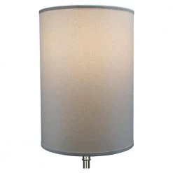 14 in. Top Diameter x 14 in. Bottom Diameter x 20 in. Height Linen White Drum Lamp Shade by FenchelShades.com 9 14 in. Top Diameter x 14 in. Bottom Diameter x 20 in. Height Linen White Drum Lamp Shade by FenchelShades.com -AMAX LIGHTING Shop white nickel fenchelshades com lamp shades 14 14 20 w l whi 4f 1000