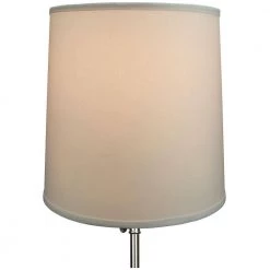 Fenchel Shades 14 in. Top Diameter x 15 in. Bottom Diameter x 15 in. Slant, Empire Lamp Shade - Linen White by FenchelShades.com 9 Fenchel Shades 14 in. Top Diameter x 15 in. Bottom Diameter x 15 in. Slant, Empire Lamp Shade - Linen White by FenchelShades.com -AMAX LIGHTING Shop white nickel fenchelshades com lamp shades 14 15 15 w l whi 4f 1000