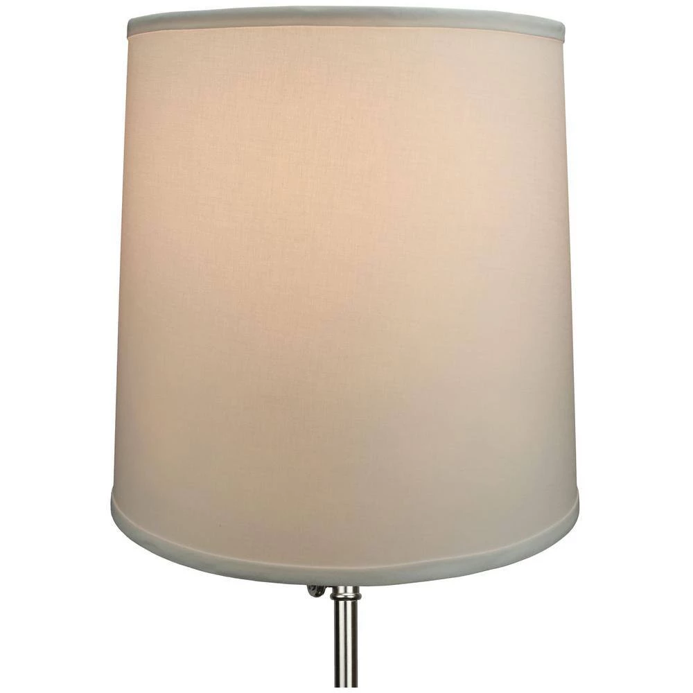 Fenchel Shades 14 in. Top Diameter x 15 in. Bottom Diameter x 15 in. Slant, Empire Lamp Shade - Linen White by FenchelShades.com 5 Fenchel Shades 14 in. Top Diameter x 15 in. Bottom Diameter x 15 in. Slant, Empire Lamp Shade - Linen White by FenchelShades.com - Image 3